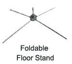 Foldable Floor Stand